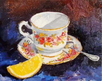 Aesthetic Teacup diamond painting