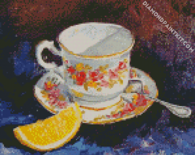 Aesthetic Teacup diamond painting