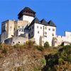 Aesthetic Trencin Castle Slovakia diamond painting