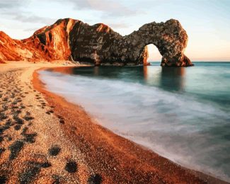 Aesthetic Durdle Door diamond painting