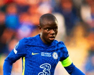 Aesthetic Footballer N Golo Kanté diamond painting