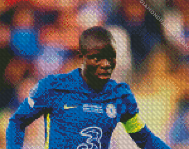 Aesthetic Footballer N Golo Kanté diamond painting