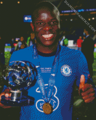 Aesthetic Footballer N Golo Kanté Sport diamond painting