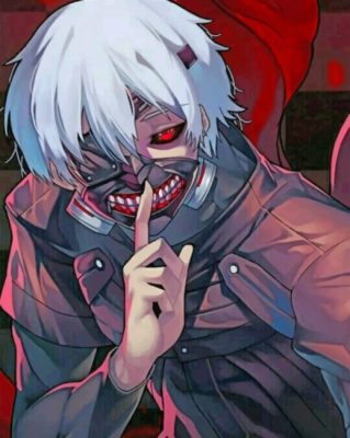 Aesthetic Kaneki diamond painting