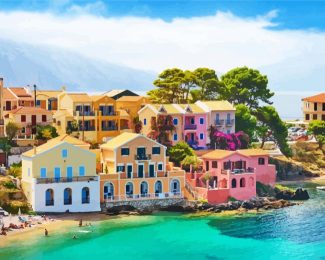 Aesthetic kefalonia diamond painting