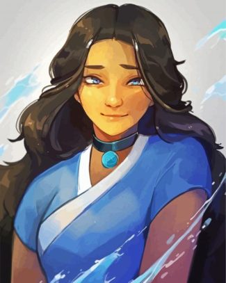 Aesthetic Legend Of Korra Katara diamond painting