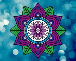 Aesthetic Mandala diamond painting