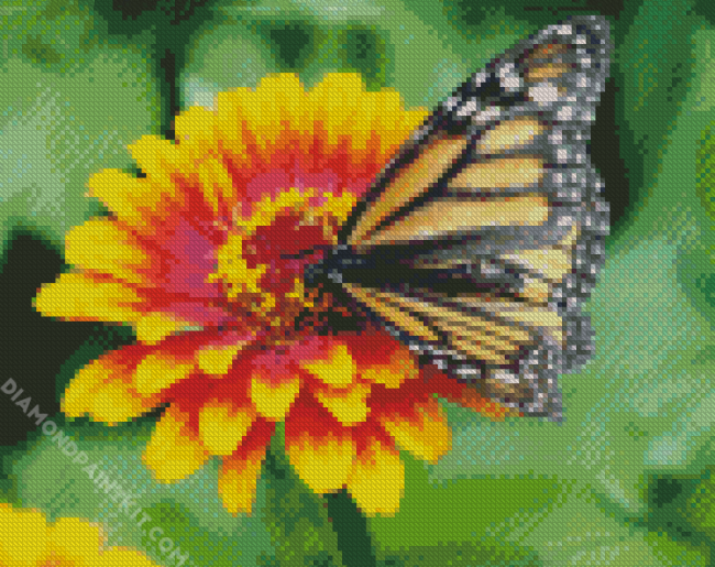 Aesthetic Marigold diamond painting