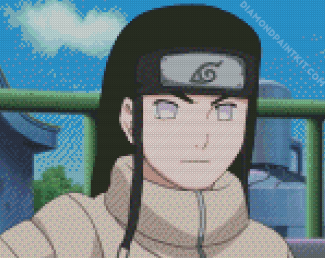 Aesthetic Neji Anime diamond painting