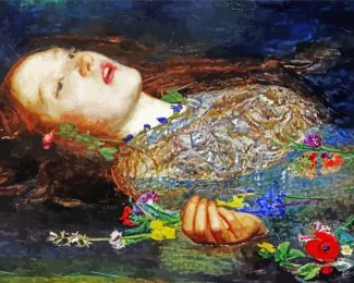 Aesthetic Ophelia diamond painting