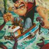 Aesthetic Popeye diamond painting