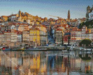 Aesthetic Porto diamond painting