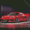 Aesthetic Red Chevrolet diamond painting