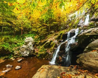 Aesthetic Shenandoah National Park diamond painting