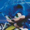 Aesthetic Sonic diamond painting