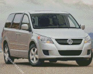 Aesthetic Volkswagen Routan diamond painting