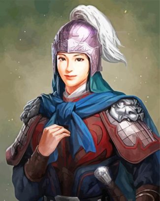 Aesthetic Warrior Woman diamond painting