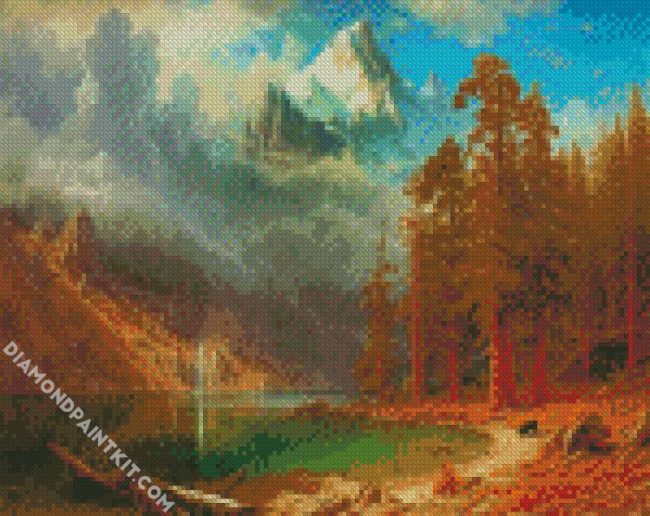 Albert Bierstadt diamond painting