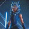 Angry Ahsoka diamond painting