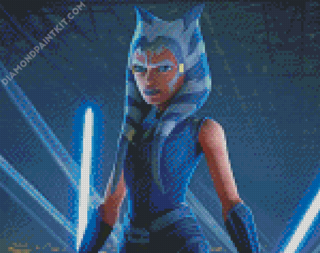 Angry Ahsoka diamond painting