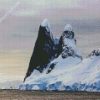 Antarctica Glacier Mountains diamond painting