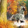 Appaloosa Horse Running diamond painting