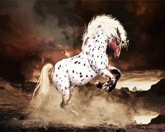 Appaloosa Horse Art diamond painting