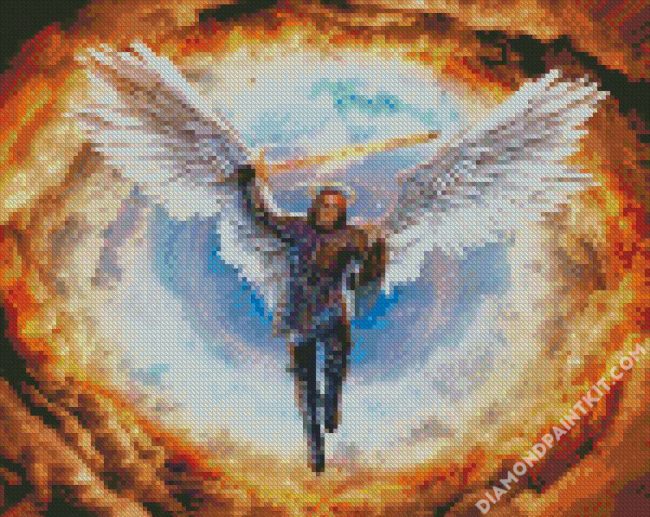 Arch Angel Art diamond painting