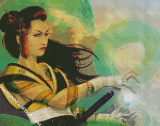 Asian Warrior diamond painting