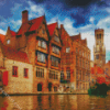 Bad Weather In Bruges diamond painting