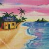 Beach Shack diamond painting