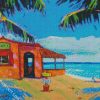 Beach Shack diamond painting