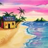 Beach Shack diamond painting