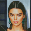 Beautiful Kendall Jenner diamond painting