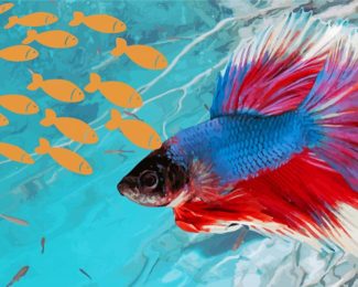 Beautifull Fish diamond painting