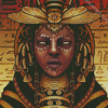 Bee Egyptian Lady diamond painting