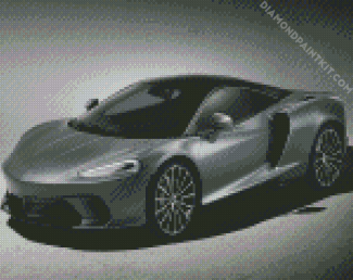 Black Mclaren diamond painting