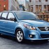 Blue Volkswagen Routan diamond painting