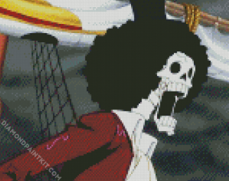 Brook Anime Character diamond painting