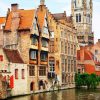 Bruges Belgium Old Buildings diamond painting