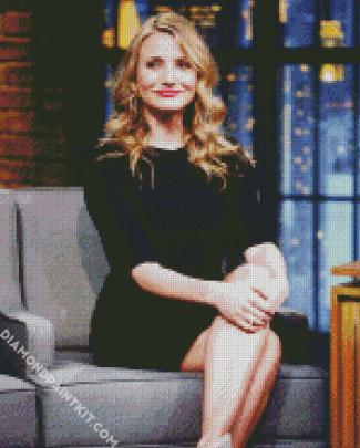 Cameron Diaz diamond painting