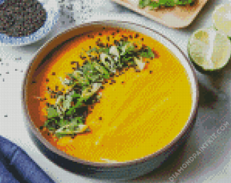 Carrot Soup diamond painting