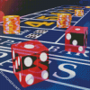 Casino Craps diamond painting