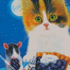 Cat And Mouse diamond painting