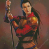 Chinese Warrior diamond painting