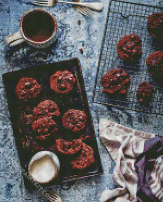 Chocolate Cookies diamond painting