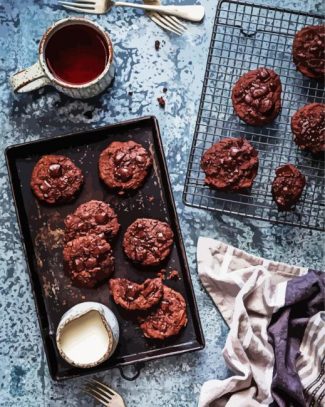 Chocolate Cookies diamond painting