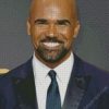 Classy Shemar Moore diamond painting