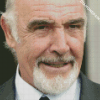 Close Up Sean Connery diamond painting