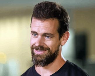 Founder Of Twitter Jack Dorsey diamond painting